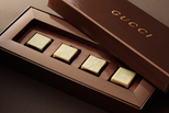Gucciのオシャレチョコが今年も登場です。