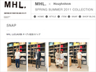 MHL. LUCUA大阪 オープン記念スナップはスペシャルサイトでチェック！