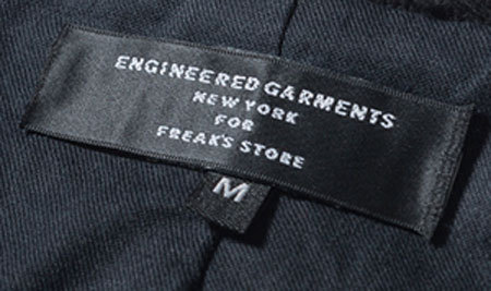 ENGINEERED GARMENTS FOR FREAK'S STORE - あたまちりちり。（早川雄介