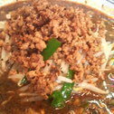 希須林 赤坂 黒坦つけ麺 辛さ控えめ