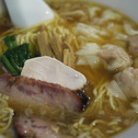 穀雨  醤油ワンタンメン　ミニカレー