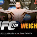 UFC® 116 LESNAR vs. CARWIN