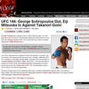 Eiji Mitsuoka Faces Takanori Gomi at UFC® 144