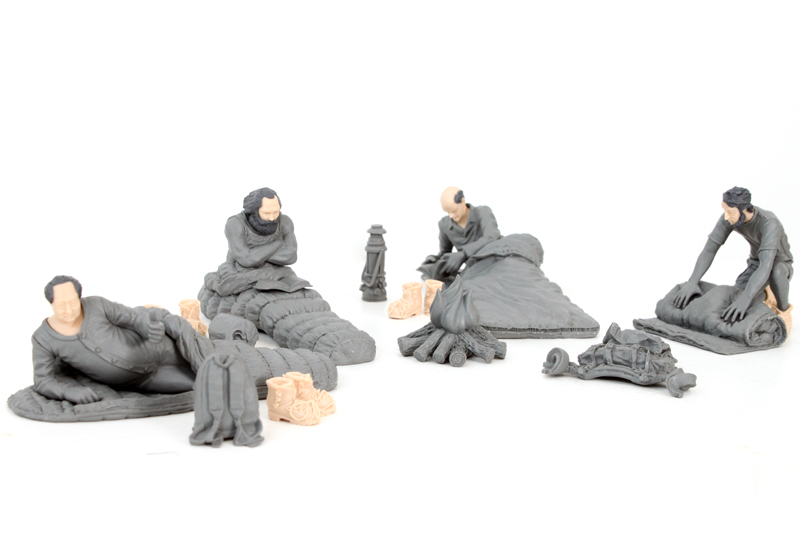 贈り物 マウンテンリサーチ フィギュア mountain man(s) camp美品