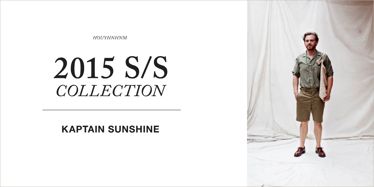 Kaptain Sunshine 2015SS collection 