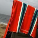 Ralph Laurenのビーチタオル。