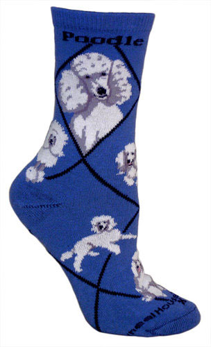 socksWHPH1134_WPoodleBlueSock.jpg