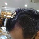 "CHROME HEARTS HAIR CLIP"