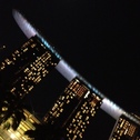 満月に輝くMarinabaysands@シンガポール