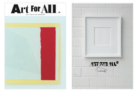 SPBSワークショップで制作された、雑誌『art for all』の特別...