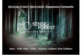 全方位から仕掛ける複合型イベント"SENSE of FOREST"。