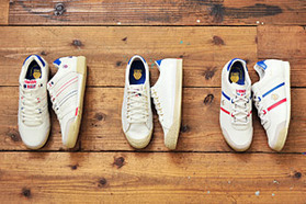 HOW TO K・SWISS 三者三様。〈K・SWISS〉の履き方。