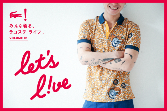 ラコステライブ ポロシャツ | 定価17600円 LACOSTE LIVE タイダイ 