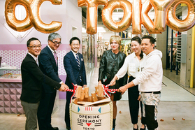 表参道に、オープニング セレモニーが華々しく移転オープン！