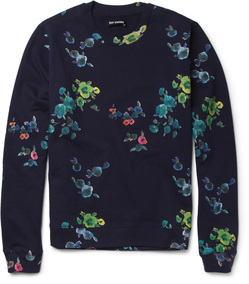 Raf Simons navy floral sweatshirt.jpg