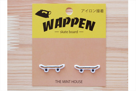 着慣れた服に新たな息吹を与えるスケート型ワッペン、お勧めです。