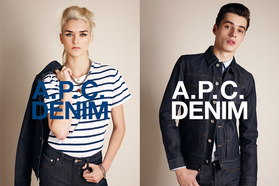 直営店以外では初展開となるA.P.C.のデニムがSTEVEN ALANで...