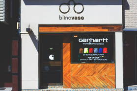 blinc vaseでCARHARTT WIPのPOP UP SHOPが...