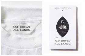「海はひとつで世界はつながっている」。この気持ちを服にしました。