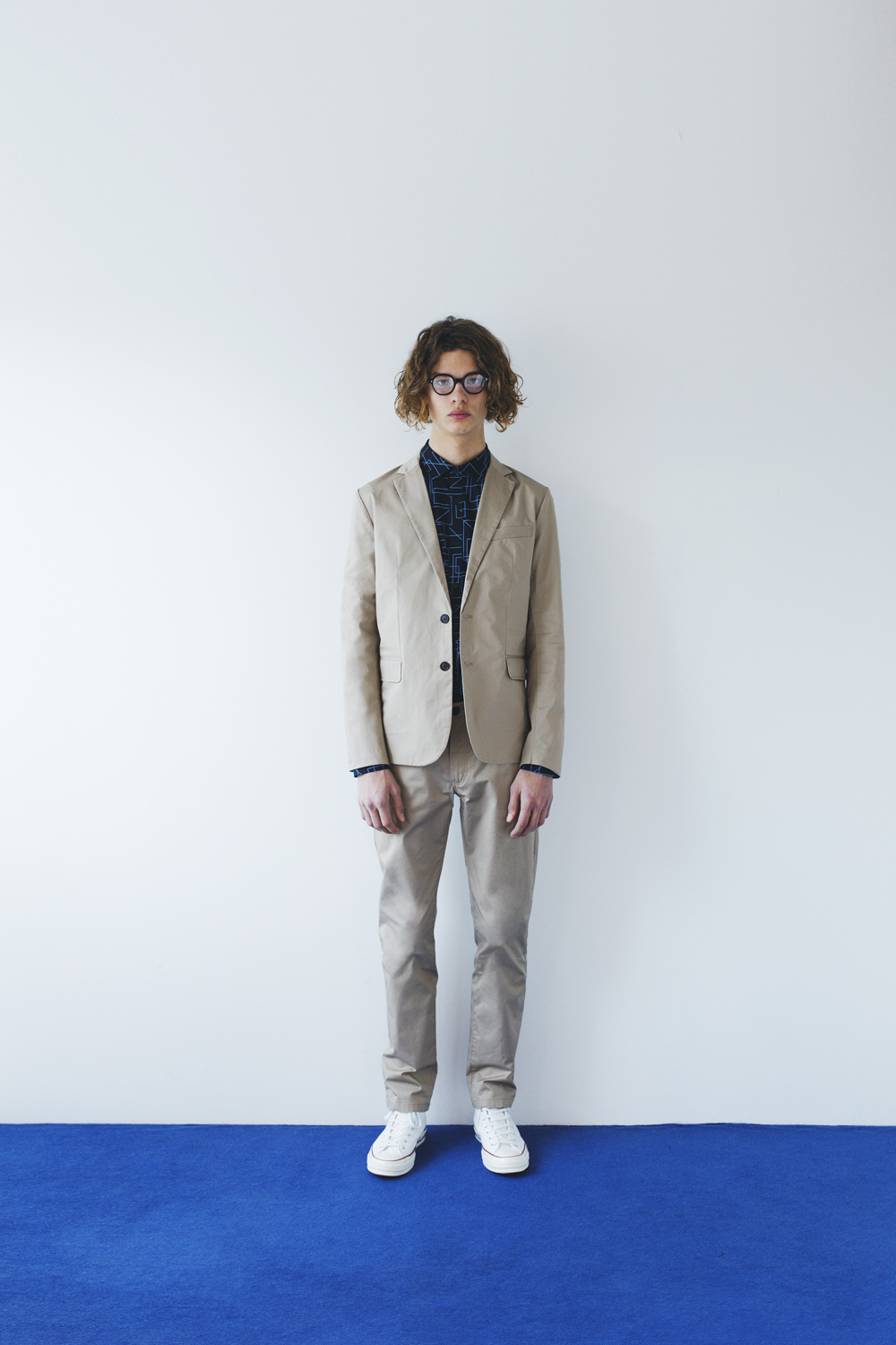 A|X ARMANI EXCHANGE BLUE TWO FACE classic & sports casual