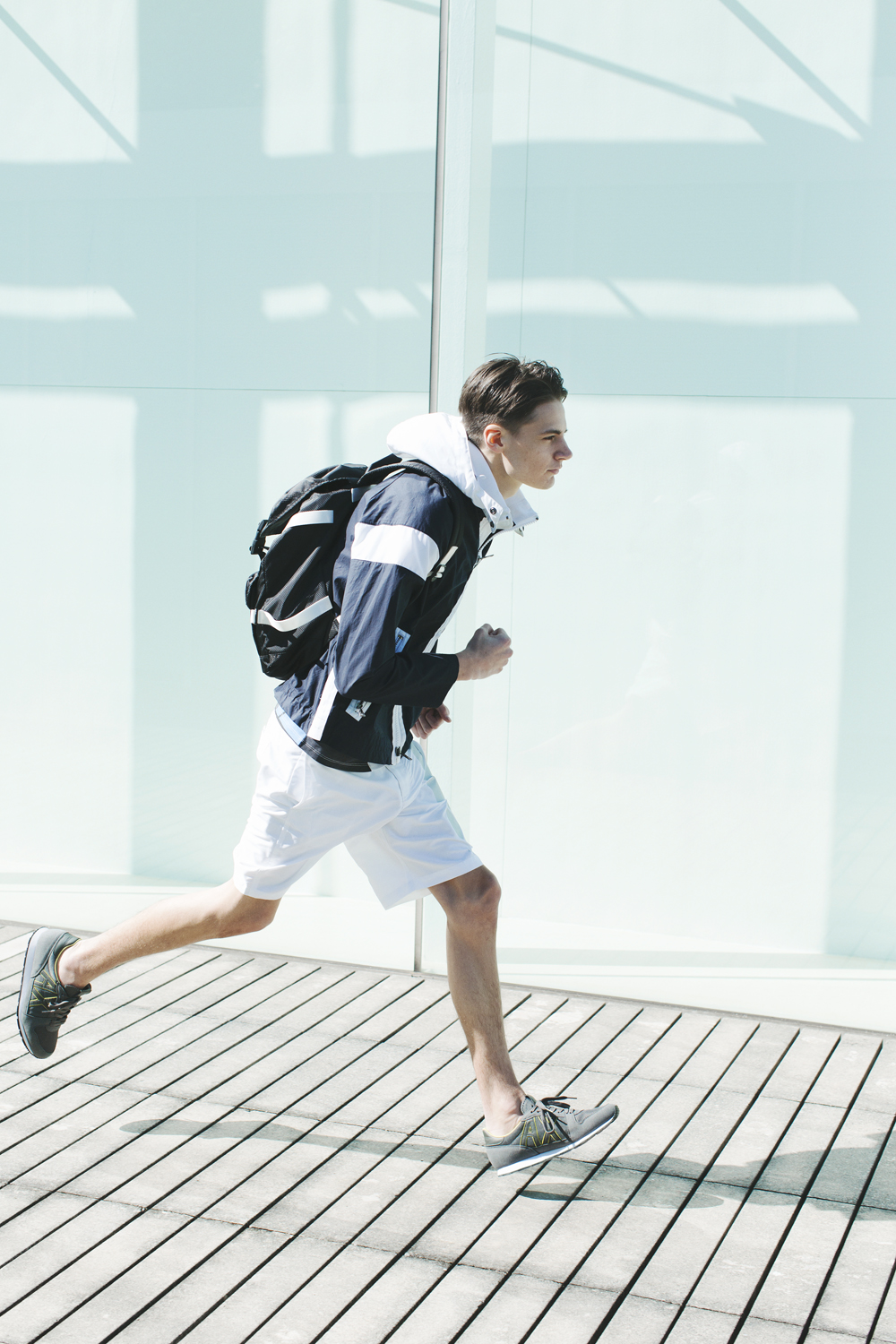 A|X ARMANI EXCHANGE BLUE TWO FACE classic & sports casual