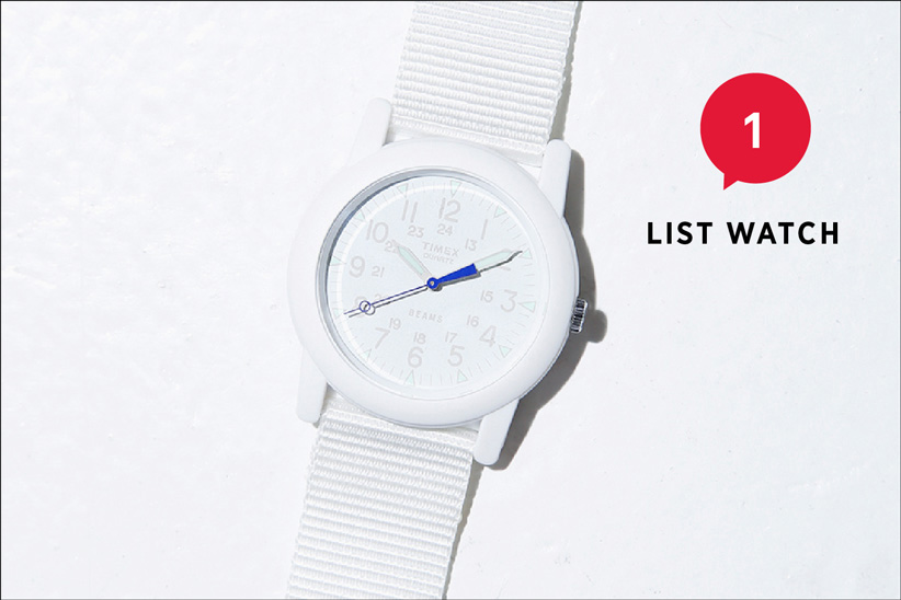 BEAMS　TIMEX タイメックス　キャンパー　ホワイト　腕時計 BEAMS TIMEX タイメックス キャンパー ホワイト 腕時計 TIMEX is