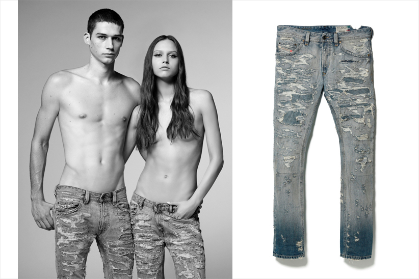 DIESELから渾身のプレミアムジーンズ「COUTURE DENIM」がリリース。