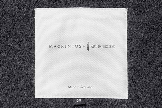 LA発のあのブランドが再構築した、MACKINTOSHのゴム引きコート。