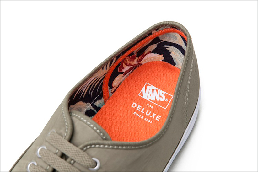 毎度完売必至、"DELUXE×VANS"の新作モデルがリリース。