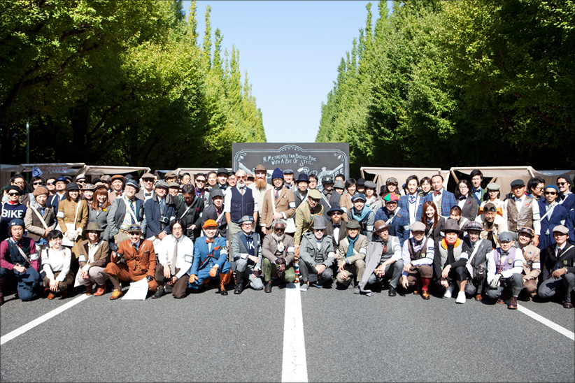 「Tweed Run Tokyo 2014」をSNAP形式でレポートします。