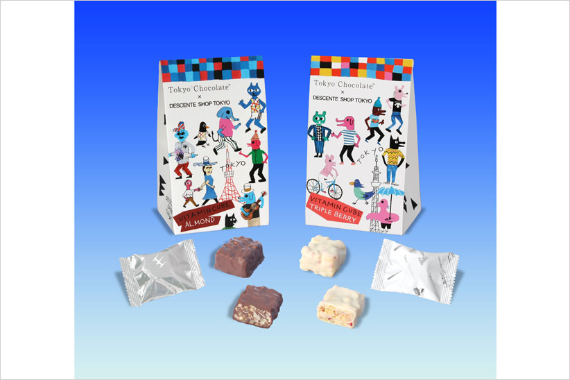 DESCENTEからランナーのためのチョコレートが期間限定発売。