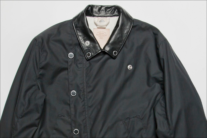 英国の老舗ファブリックメーカー「ミラレイン社」の生地を使用したフット ザ コーチャーのジャケット。