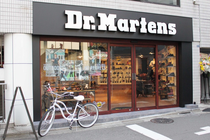 原宿のド真ん中に〈ドクターマーチン〉の路面店が出現！