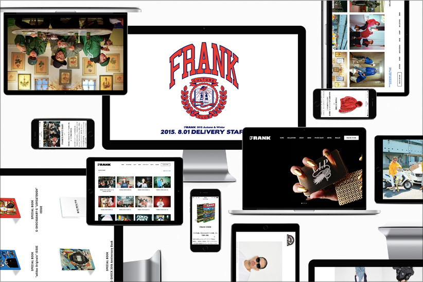『FRANK BOOK』のオフィシャルサイトが全面リニューアル！