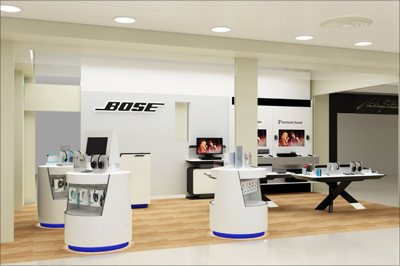 ボーズの直営店が東京と大阪に続いてオープン。