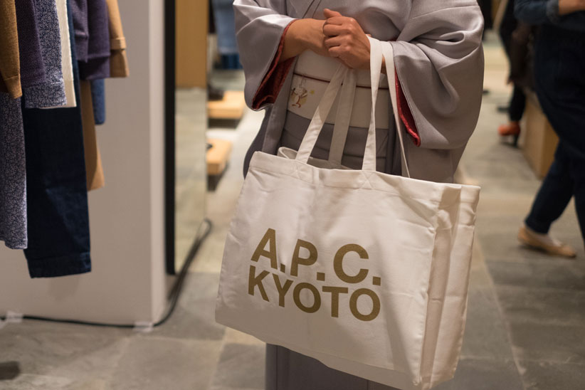京都の美意識とリンクしたお店に。A.P.C.京都が移転リニューアルオープン！