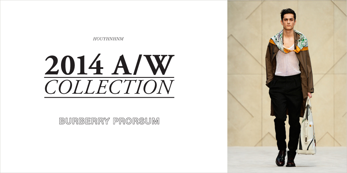 BURBERRY PRORSUM 2014AW collection 