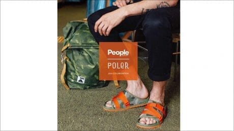 A pair of PEOPLE FOOTWEAR sandals by POLeR for colorful summer fun.