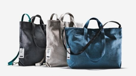A bag that returns to the soil. Released by Freitag.
