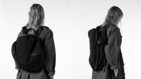 Highly functional and avant-garde, Y's has created a fashionable backpack.