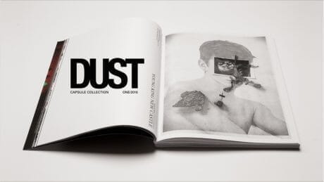Capsule collection with the up-and-coming British magazine Dust Magazine.