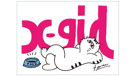 スーパークール！X-girl×イラストレーターfaceのコラボレーション。