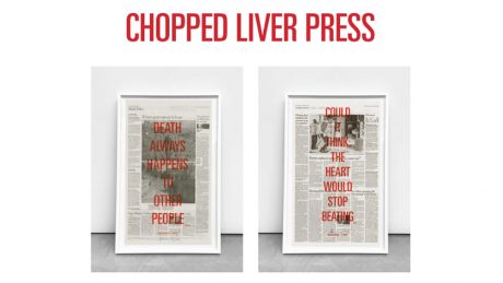 ロンドン発のクールでシニカルなアートポスター。CHOPPED LIVER PRESS at M.I.U. に注目。