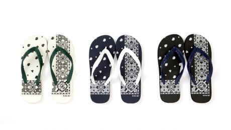 地球に優しいビーチサンダルが、sacaiの手によって一段とファッショナブルに！