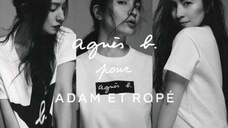 A 90s-inspired collaborative line by agnès b. and Adam Eropée.