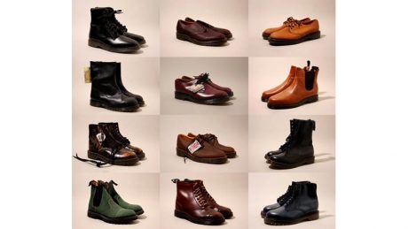 Pop-up store featuring a wide selection of dead stock boots made in England, now open.