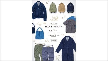 MASTER&Co.'s nationwide pop-up shop project has started in Kyoto, Osaka, Hokkaido, and Kumamoto!