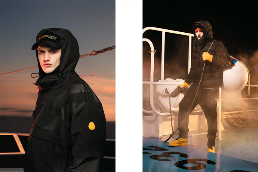 Moncler and off white collaboration deals