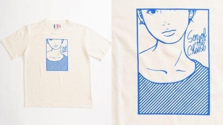 Limited edition T-shirts by popular artist Kyne and Sunova Cheese.
