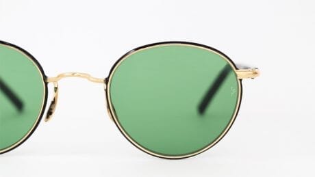 This is the last pair for summer shopping! Ayame's special order sunglasses with cool green lenses.